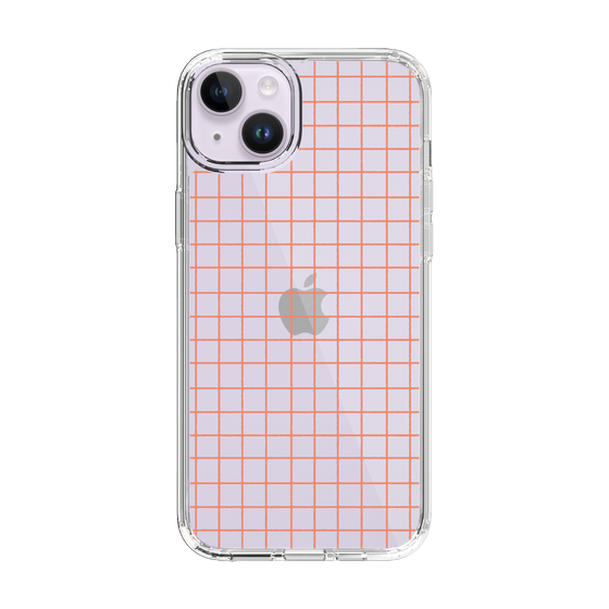 Slim Protection Case［ Original - Favorite Color Check - Orange ］