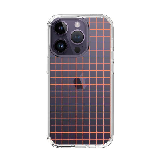 Slim Protection Case［ Original - Favorite Color Check - Orange ］