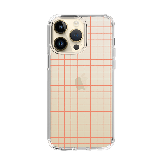 Slim Protection Case［ Original - Favorite Color Check - Orange ］