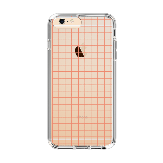 Slim Protection Case［ Original - Favorite Color Check - Orange ］