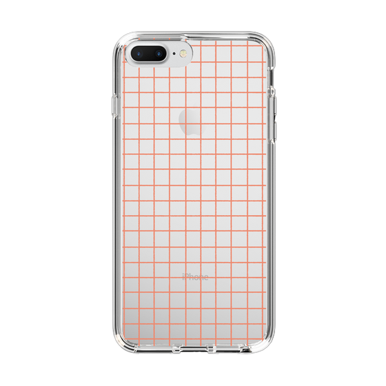 Slim Protection Case［ Original - Favorite Color Check - Orange ］