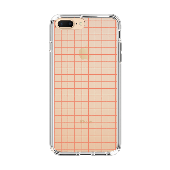 Slim Protection Case［ Original - Favorite Color Check - Orange ］