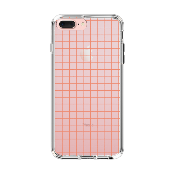 Slim Protection Case［ Original - Favorite Color Check - Orange ］