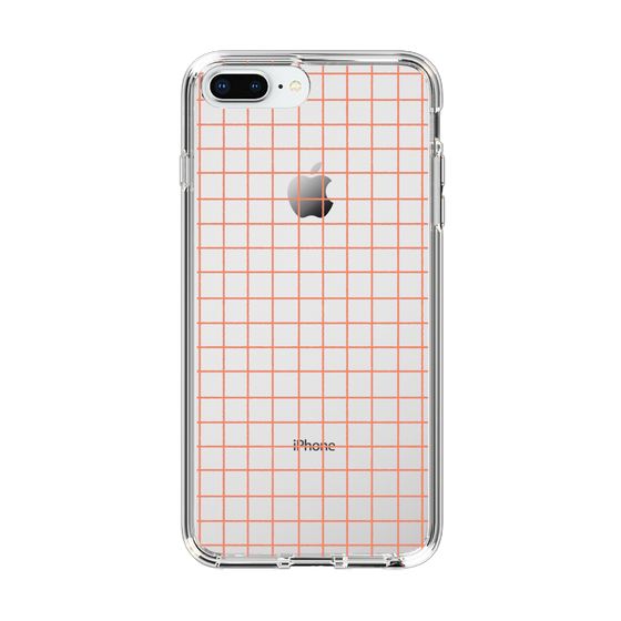 Slim Protection Case［ Original - Favorite Color Check - Orange ］