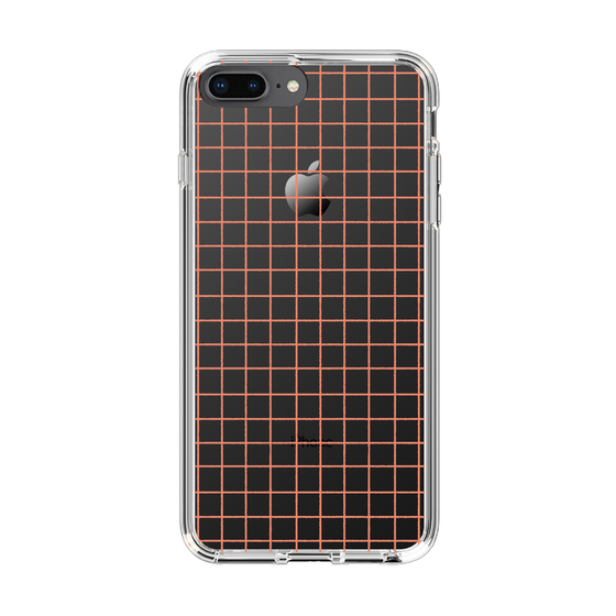 Slim Protection Case［ Original - Favorite Color Check - Orange ］
