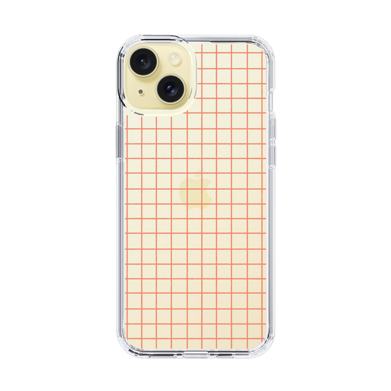 Slim Protection Case［ Original - Favorite Color Check - Orange ］