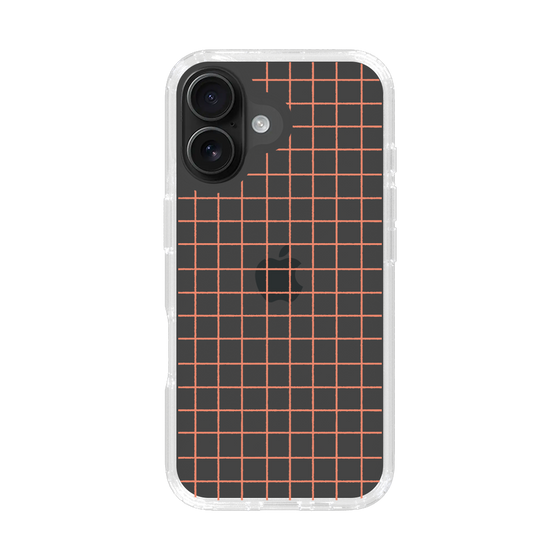 Slim Protection Case［ Original - Favorite Color Check - Orange ］