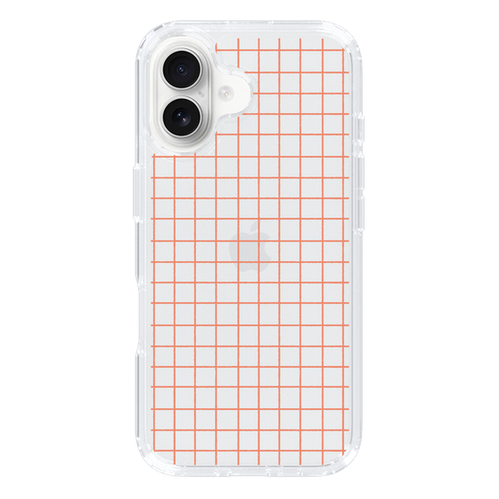 Slim Protection Case［ Original - Favorite Color Check - Orange ］