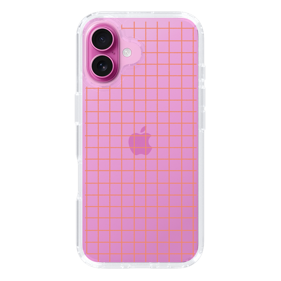 Slim Protection Case［ Original - Favorite Color Check - Orange ］