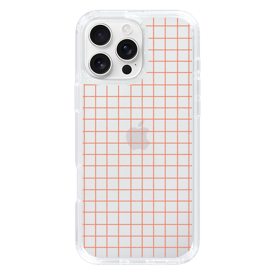 Slim Protection Case［ Original - Favorite Color Check - Orange ］