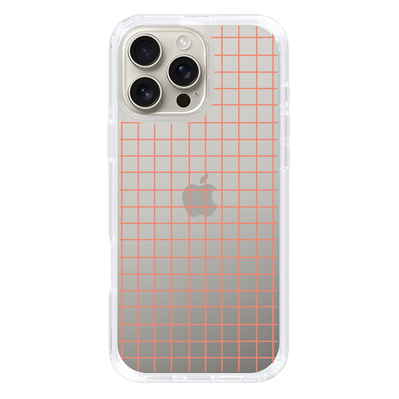 Slim Protection Case［ Original - Favorite Color Check - Orange ］