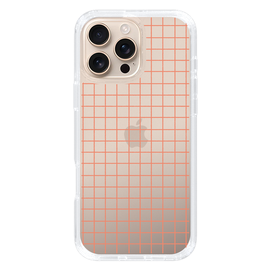 Slim Protection Case［ Original - Favorite Color Check - Orange ］