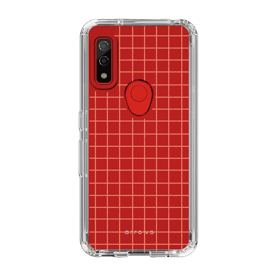 Slim Protection Case［ Original - Favorite Color Check - Orange ］