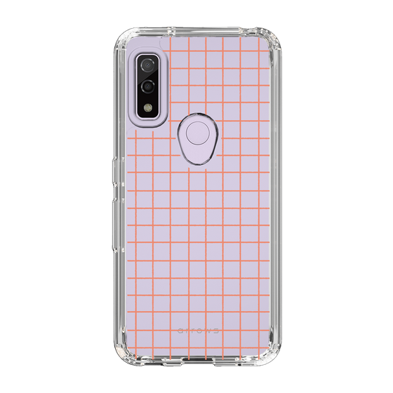 Slim Protection Case［ Original - Favorite Color Check - Orange ］