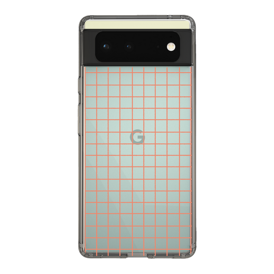 Slim Protection Case［ Original - Favorite Color Check - Orange ］