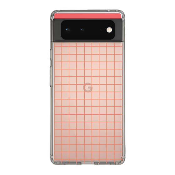 Slim Protection Case［ Original - Favorite Color Check - Orange ］
