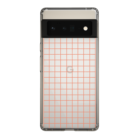 Slim Protection Case［ Original - Favorite Color Check - Orange ］
