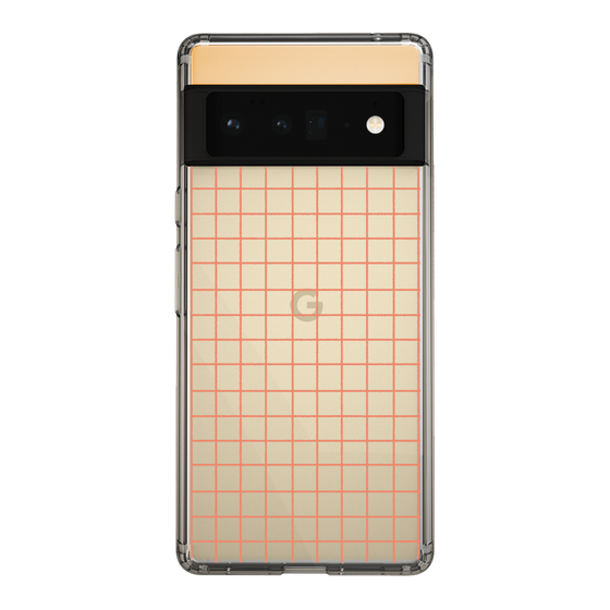 Slim Protection Case［ Original - Favorite Color Check - Orange ］