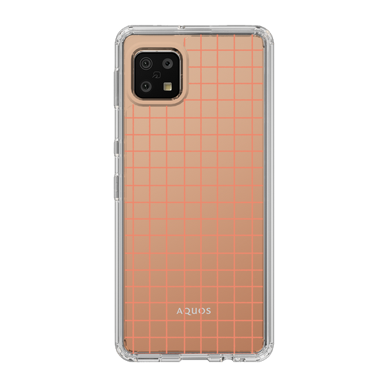 Slim Protection Case［ Original - Favorite Color Check - Orange ］