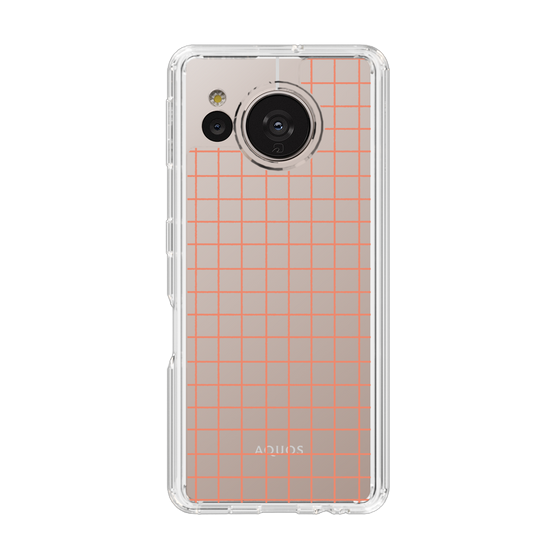Slim Protection Case［ Original - Favorite Color Check - Orange ］
