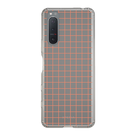 Slim Protection Case［ Original - Favorite Color Check - Orange ］