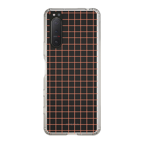 Slim Protection Case［ Original - Favorite Color Check - Orange ］