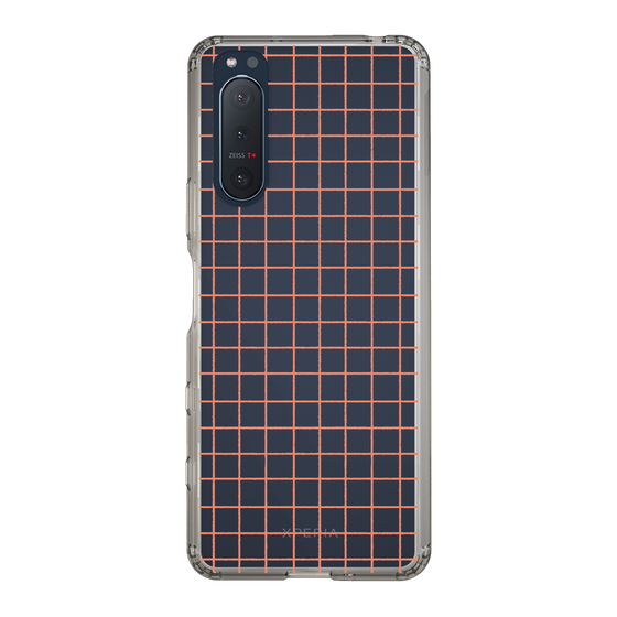 Slim Protection Case［ Original - Favorite Color Check - Orange ］