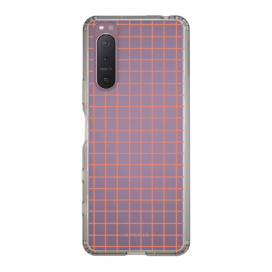 Slim Protection Case［ Original - Favorite Color Check - Orange ］