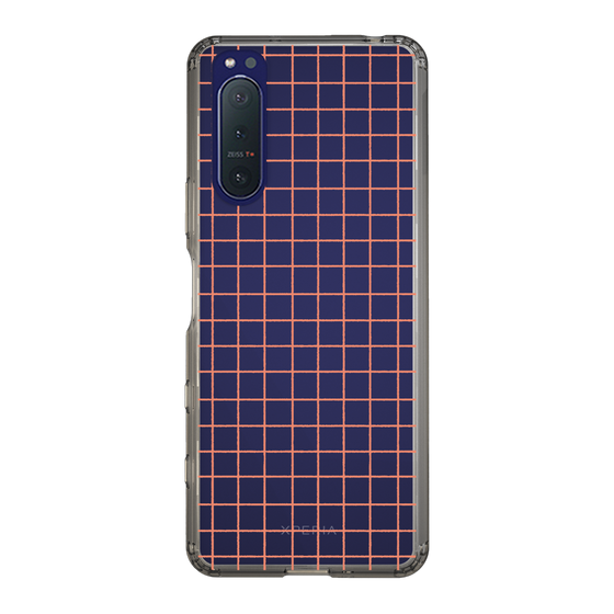 Slim Protection Case［ Original - Favorite Color Check - Orange ］