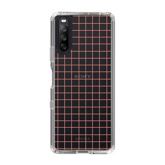 Slim Protection Case［ Original - Favorite Color Check - Orange ］