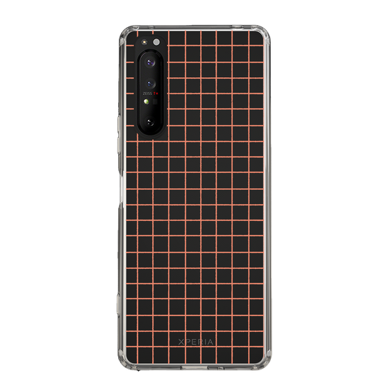 Slim Protection Case［ Original - Favorite Color Check - Orange ］