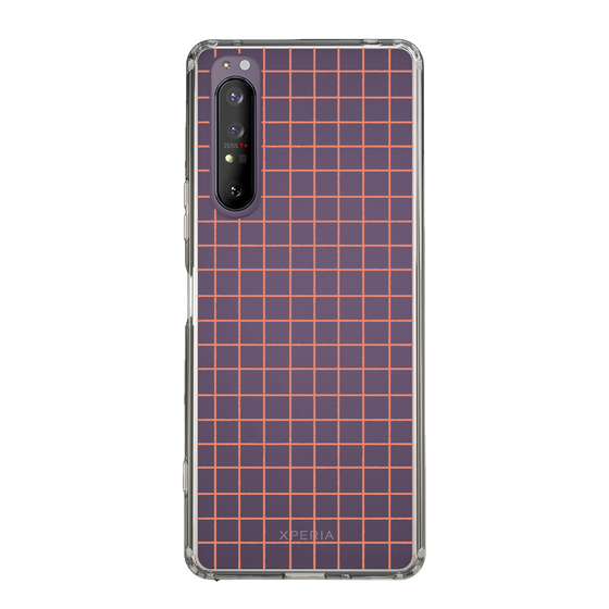 Slim Protection Case［ Original - Favorite Color Check - Orange ］