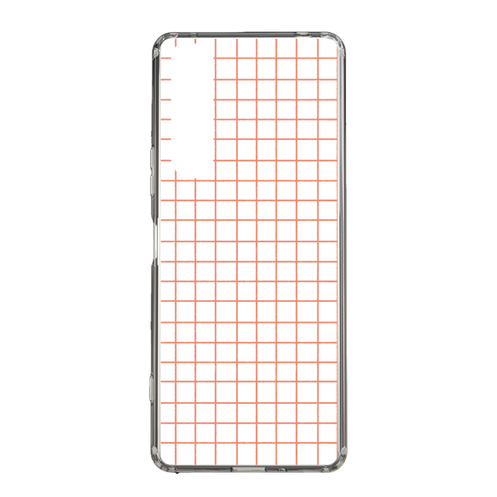 Slim Protection Case［ Original - Favorite Color Check - Orange ］
