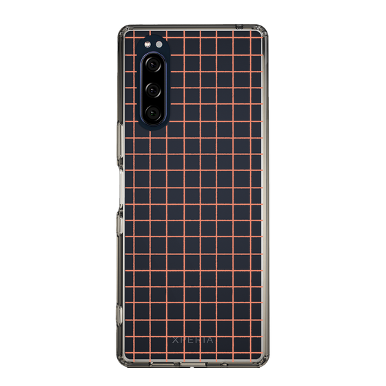 Slim Protection Case［ Original - Favorite Color Check - Orange ］