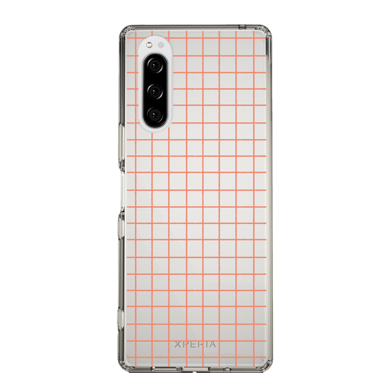 Slim Protection Case［ Original - Favorite Color Check - Orange ］