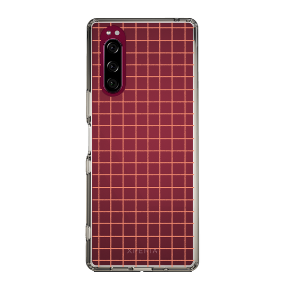 Slim Protection Case［ Original - Favorite Color Check - Orange ］