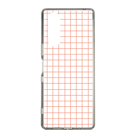 Slim Protection Case［ Original - Favorite Color Check - Orange ］