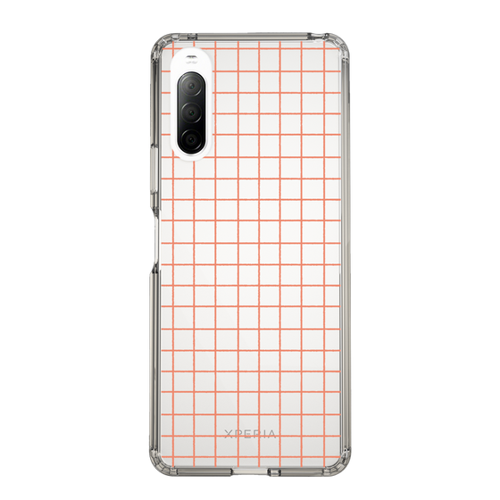 Slim Protection Case［ Original - Favorite Color Check - Orange ］