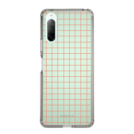 Slim Protection Case［ Original - Favorite Color Check - Orange ］