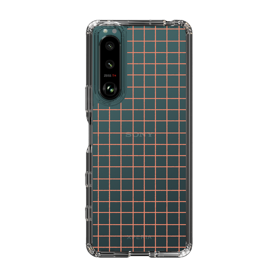 Slim Protection Case［ Original - Favorite Color Check - Orange ］