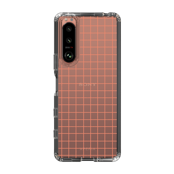 Slim Protection Case［ Original - Favorite Color Check - Orange ］