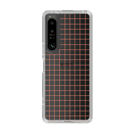 Slim Protection Case［ Original - Favorite Color Check - Orange ］