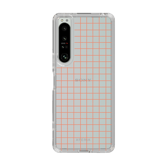 Slim Protection Case［ Original - Favorite Color Check - Orange ］