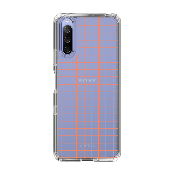 Slim Protection Case［ Original - Favorite Color Check - Orange ］
