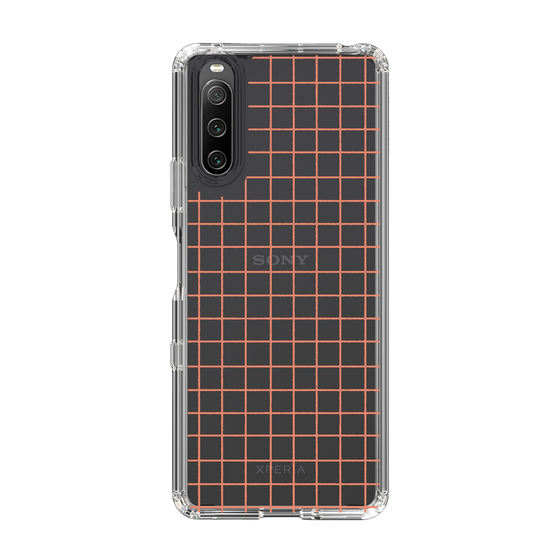 Slim Protection Case［ Original - Favorite Color Check - Orange ］