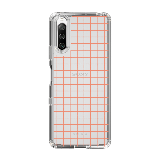 Slim Protection Case［ Original - Favorite Color Check - Orange ］