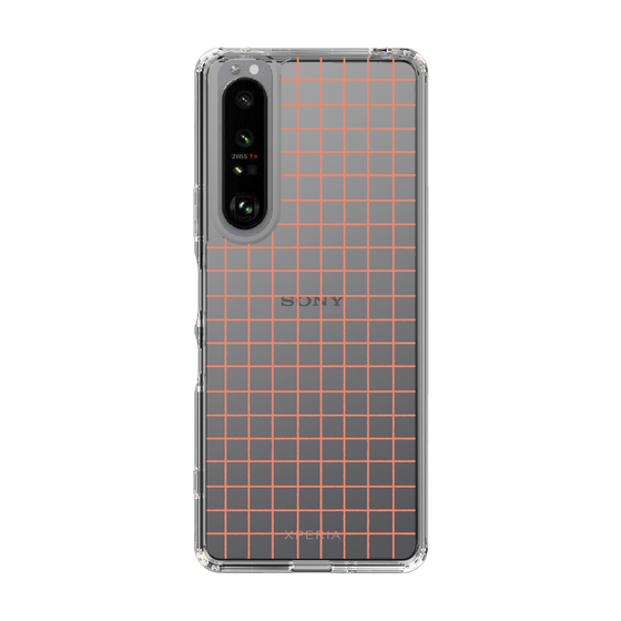 Slim Protection Case［ Original - Favorite Color Check - Orange ］