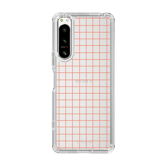 Slim Protection Case［ Original - Favorite Color Check - Orange ］