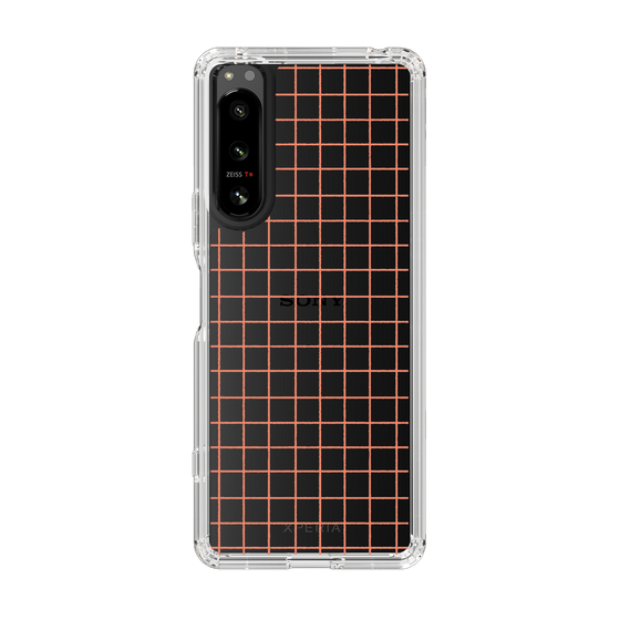 Slim Protection Case［ Original - Favorite Color Check - Orange ］