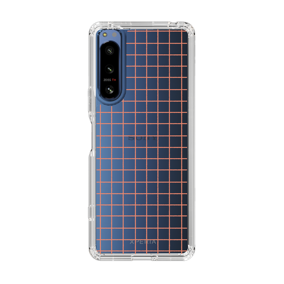 Slim Protection Case［ Original - Favorite Color Check - Orange ］